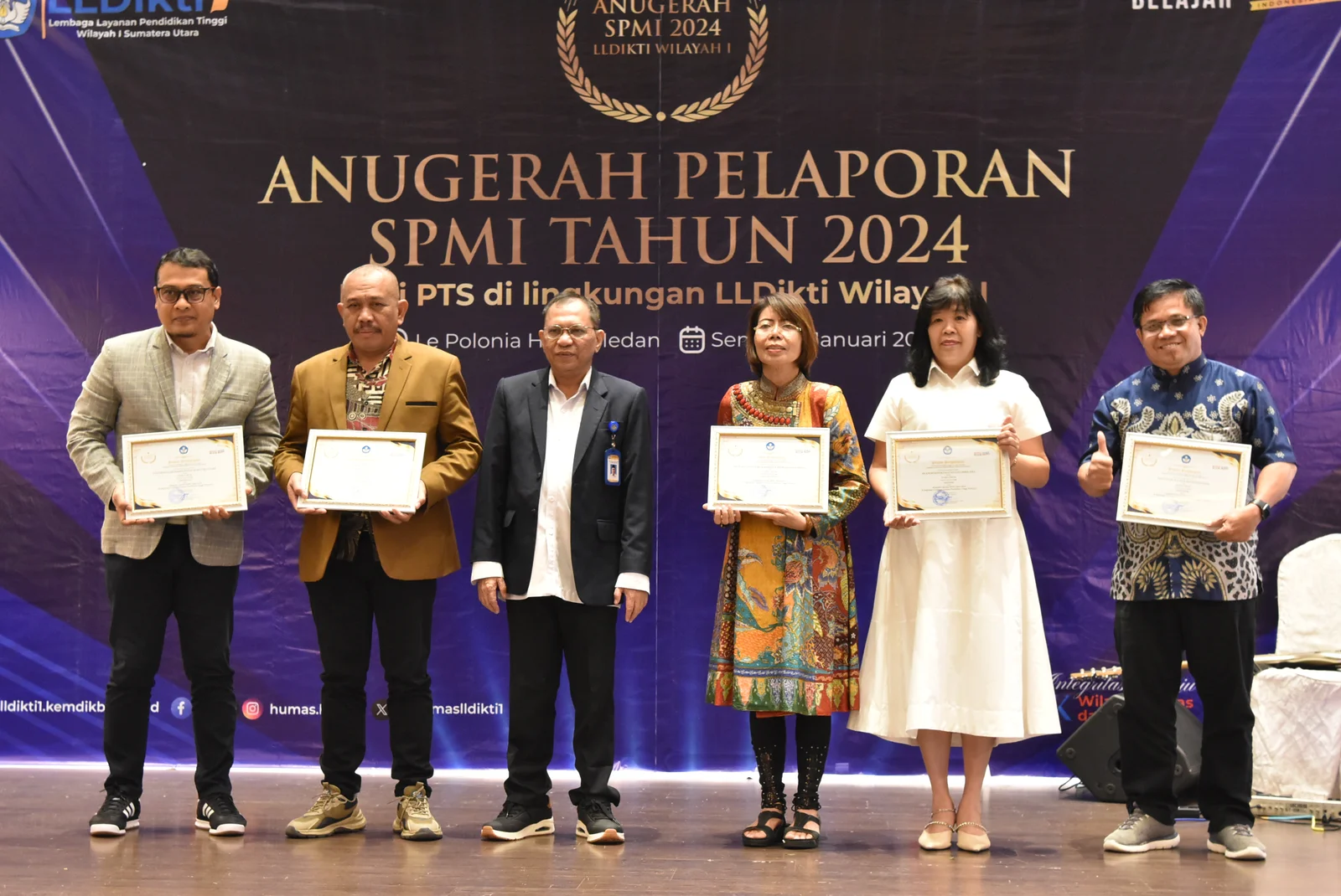 Anugerah Pelaporan SPMI 2024